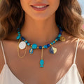 Azure Coast Charm Necklace