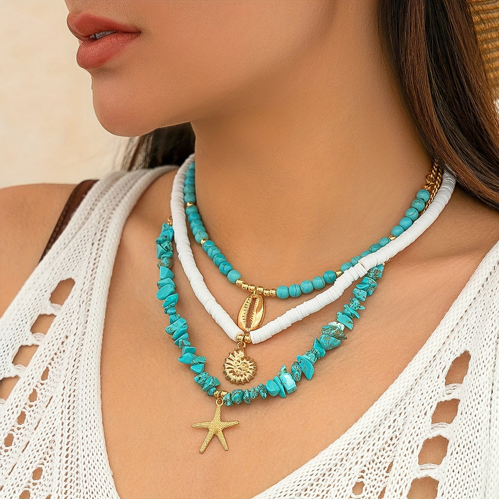 Turquoise Ocean Layered Set