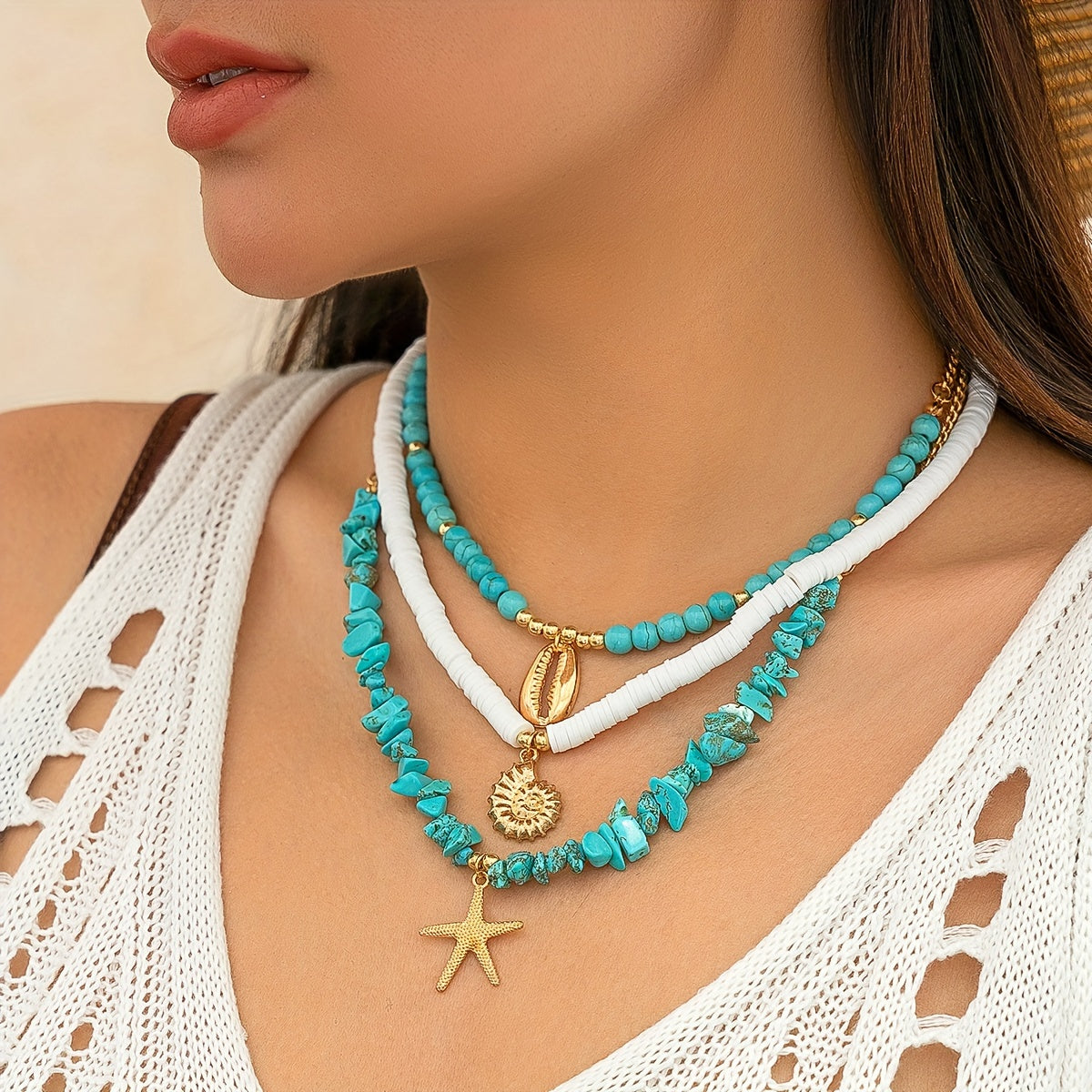 Turquoise Ocean Layered Set