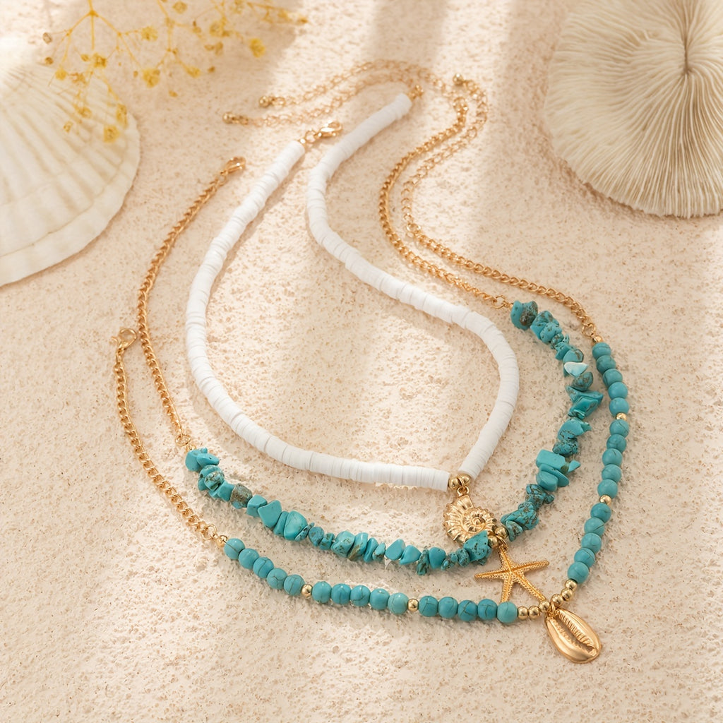 Turquoise Ocean Layered Set